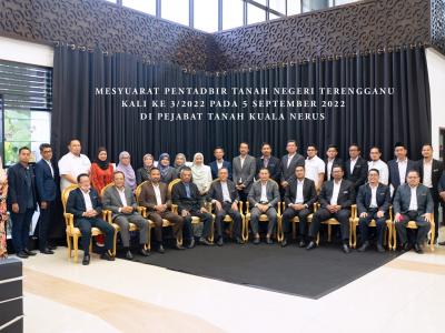 Mesyuarat Pentadbir Tanah Negeri Terengganu Kali Ke 3/2022